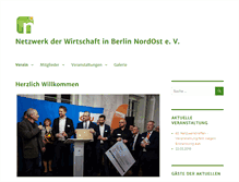 Tablet Screenshot of berliner-wirtschaft.net